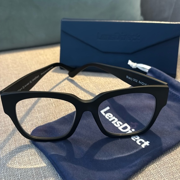 New Lens Direct readers +1.50 - matte black